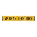 Authentic Street Signs Authentic Street Signs 70102 Bear Territory with California Paw Logo Cal 70102